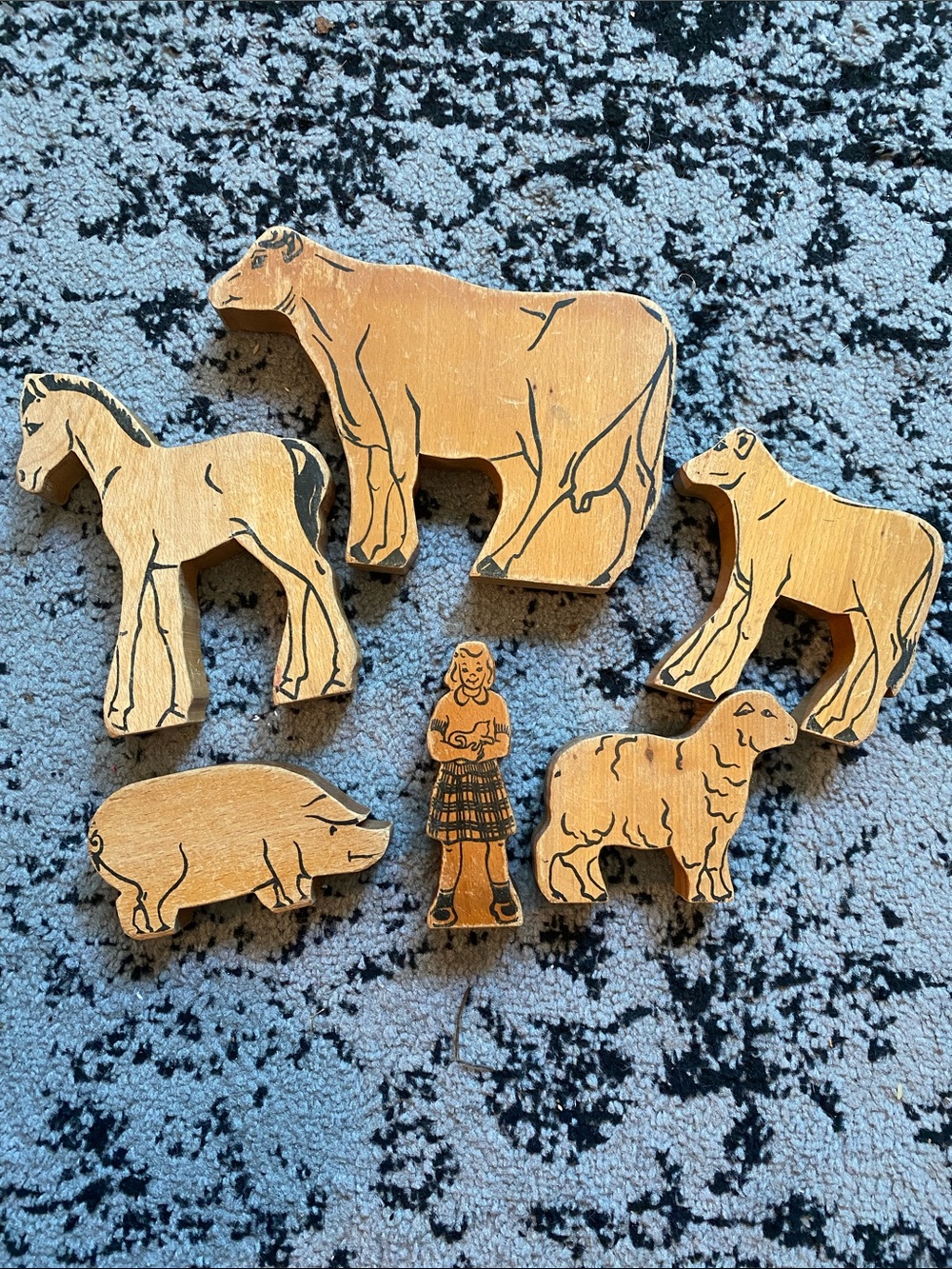 Vintage Community Playthings small Farm Collection